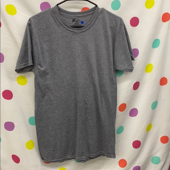 Hanes Plain Gray Short Sleeve Tshirt